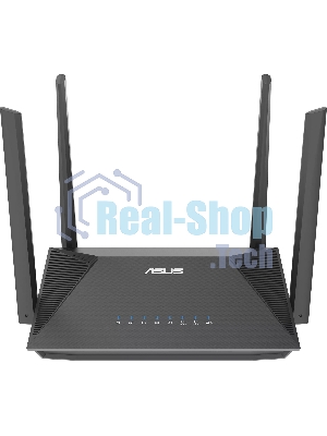 Роутер беспроводной Asus RT-AX52 AX1800 10/100/1000BASE-TX черный