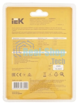 Мультиметр IEK Compact M182 цифровой