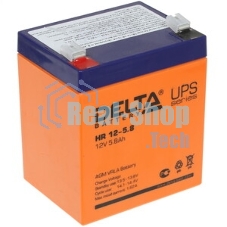 Батарея для ИБП Delta HR 12-5.8 (12V, 5.8Ah)