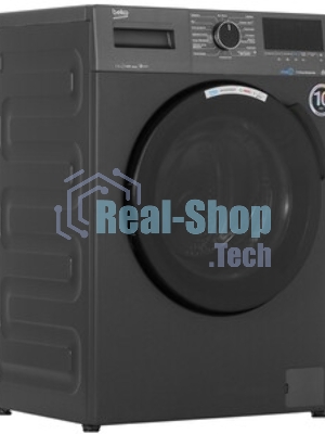 Стиральная машина Beko WSPE7H616A темно-серый, загрузка фронтальная 7,5 кг, 1200 об/мин., класс: А
