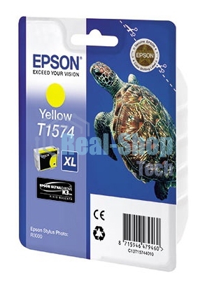 Картридж струйный Epson C13T15744010 желтый для Epson St Ph R3000 (850стр.)