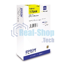Картридж струйный Epson T7544 желтый экстраповышенной емкости для WF-8090/8590