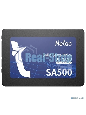 Накопитель SSD Netac SA500, 1Tb, SATA III, 2.5