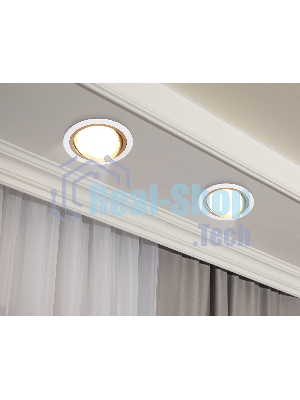 Светильник Ambrella light TN51912 WH/GD белый/золото GX53 max 12W D115*23