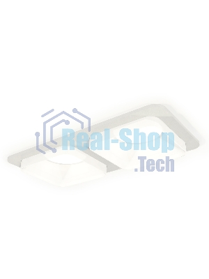 Комплект встраиваемого светильника Ambrella light XC7905013 SWH/FR белый песок/белый матовый MR16 GU5.3 (C7905, N7755)