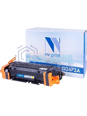 Картридж NV Print совместимый HP Q2672A Yellow для LJ Color 3500/3550/3700 (4000k)