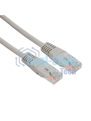 Пaтч-корд U/UTP Rexant, cat.5e, RJ45-RJ45, неэкранированный, LSZH серый, 0,5м