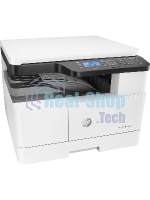 МФУ лазерное HP LaserJet MFP M438n (8AF43A), A3, ч/б, печ. до 22 стр/мин. (А4) до 12 стр/мин. (А3), 1200 x 1200 dpi (печать), 600x600dpi (скан.), USB, RJ-45