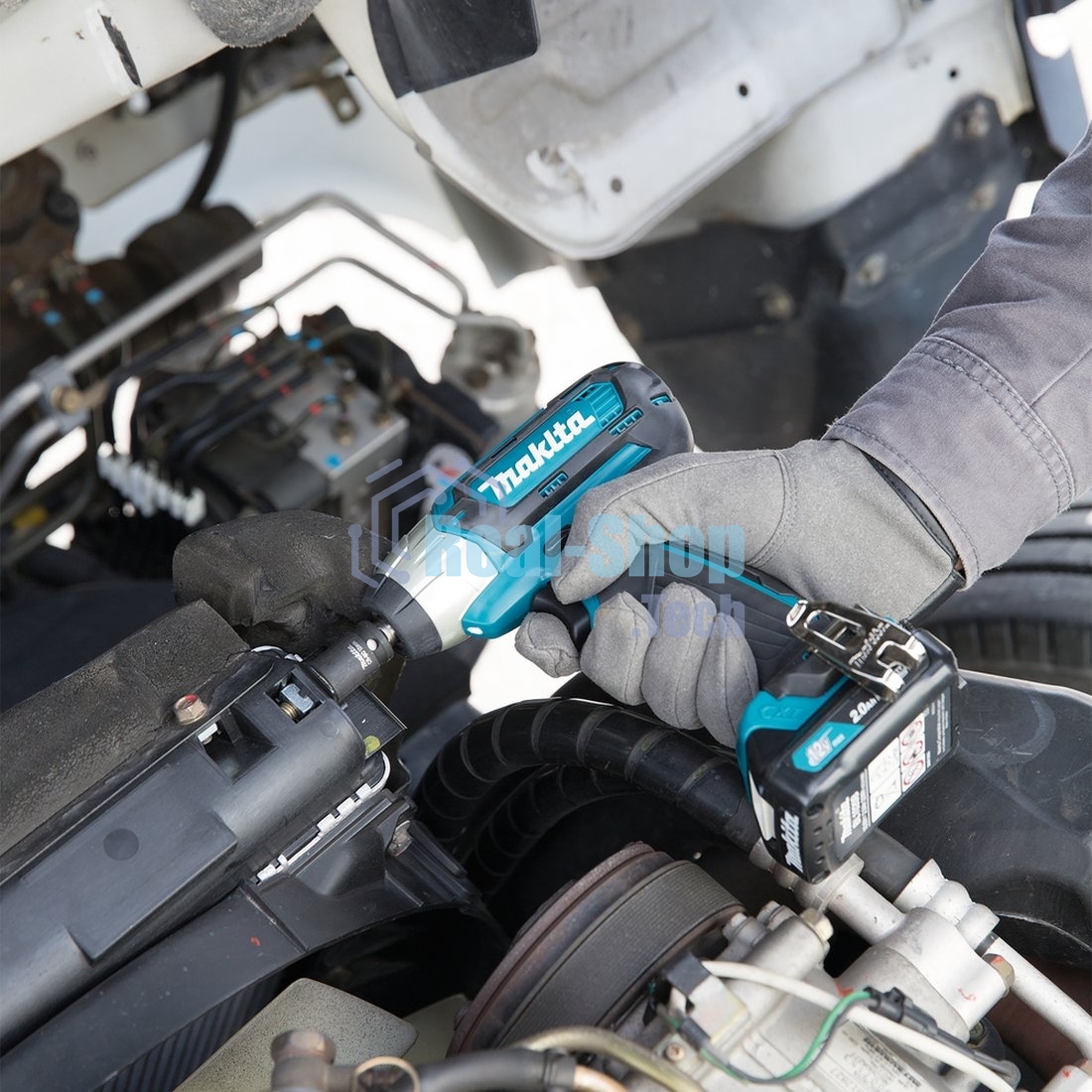 Гайковерт ак(уд) Makita TW140DWAE , 10.8В,2х2Ач Li-ion,0-3200у\м,140Нм,3\8