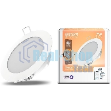 Светильник светодиодный ДВО-7Вт Smart Home DIM Gauss