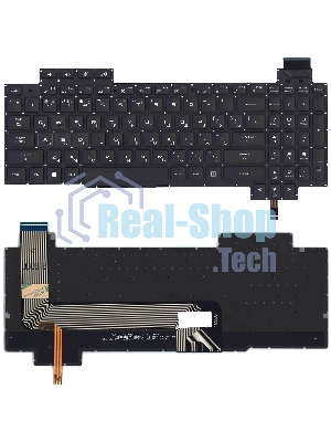Клавиатура для ноутбука Asus ROG Strix GL503 GL503V GL503VD c белой подсветкой