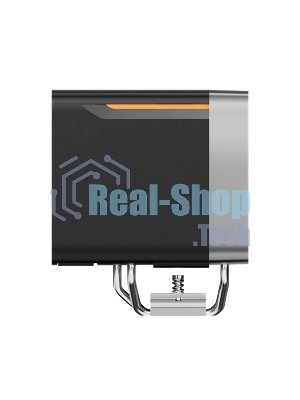 Кулер для процессора Ocypus Delta A62 EX BK Digital, 2x120мм ARGB FAN, Top Display Panel, 6 HEAT PIPES, 4-PIN PWM, 600-1800 RPM, 31DBA, HYDRO BEARING, LGA115X/1200/1700/18XX, AM4/AM5
