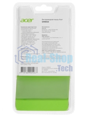 Мышь беспроводная Acer OMR050 черный, 1600 dpi, радиоканал, Bluetooth, USB, кнопки - 6