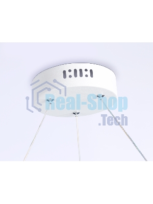 Светильник Ambrella light FL51772/2+6 WH белый 3000K/4200K/6400K 58W D600/380*1200 (ПДУ ИК)