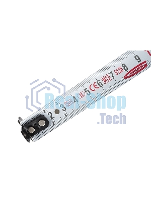 Рулетка Gross 31123 ''doppelhaken'' 5 м x 19 мм двухсторонний зацеп нейлон двуст. шкала автоматич