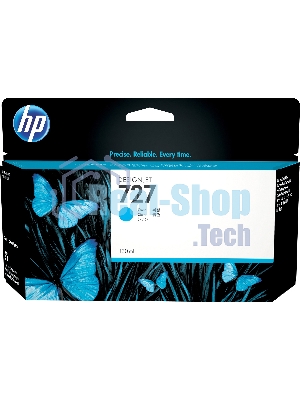 Картридж струйный HP 727 B3P19A голубой для HP DJ T920/T1500 (130мл)
