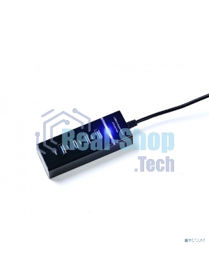 Разветвитель USB KS-is KS-728 4 порт. черный