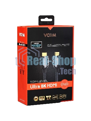Кабель HDMI 19M/M,ver. 2.1, 8K@60 Hz 3m VCOM CG864-3M