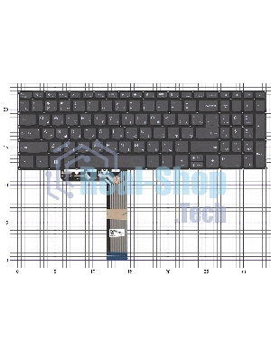 Клавиатура для ноутбука Lenovo IdeaPad Slim 5 16IRH10 черная