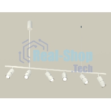 Светильник Ambrella light XB9005100/6 SWH/PSL белый песок/серебро полированное MR16 GU5.3 (С9005, С6301, A2060, N6104)