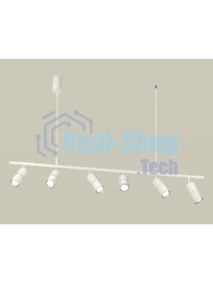 Светильник Ambrella light XB9005100/6 SWH/PSL белый песок/серебро полированное MR16 GU5.3 (С9005, С6301, A2060, N6104)