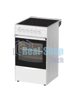 Плита электрическая Darina 1B EC 331 606 W белый/черный, конфорок 3 шт, духовка 50 л, 50 см x 85 см x 56 см