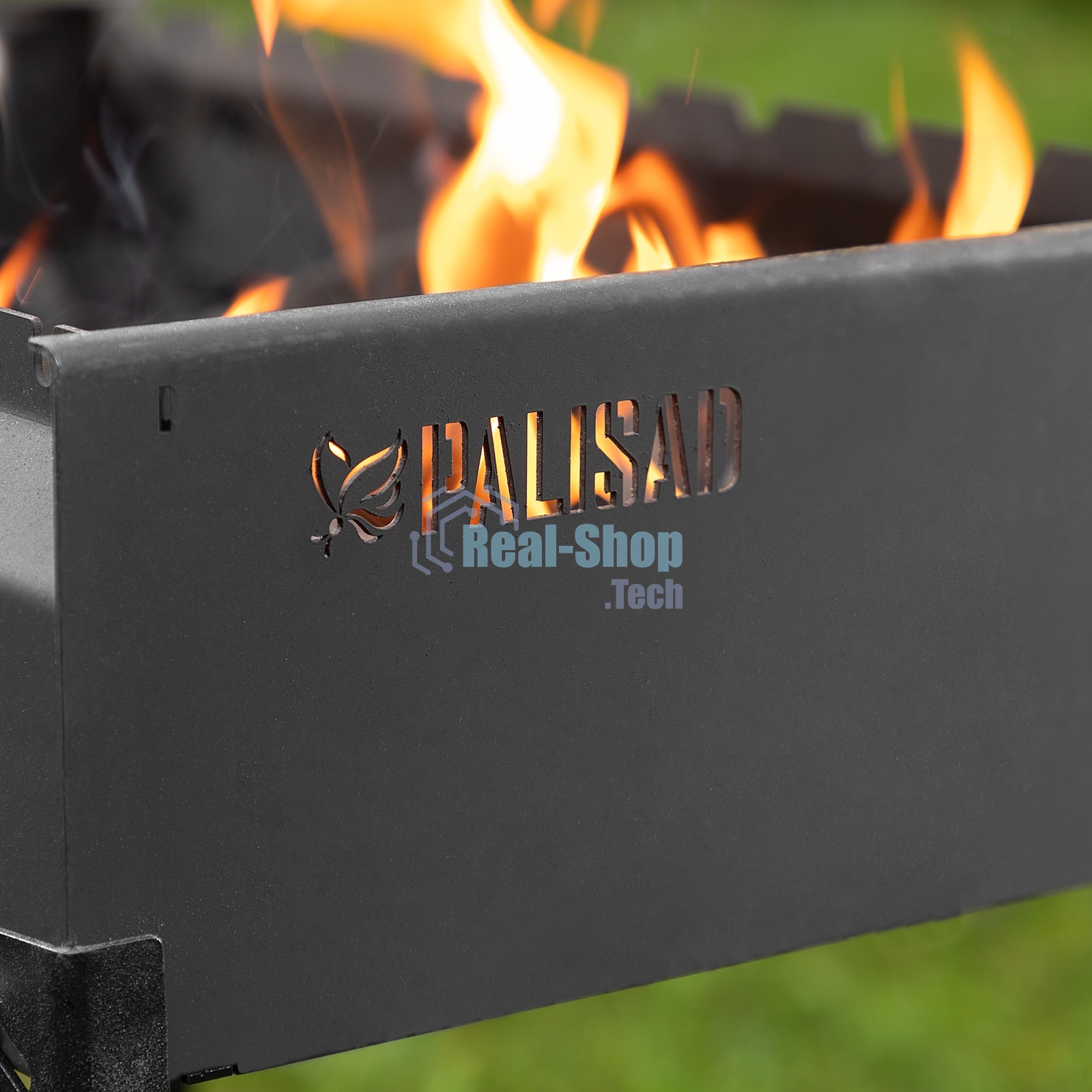 Мангал Palisad Camping сварной, 605х375х138/640 мм, сталь 2 мм