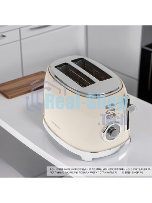 Тостер электрический ENDEVER Skyline ST-129 850 Вт, бежевый