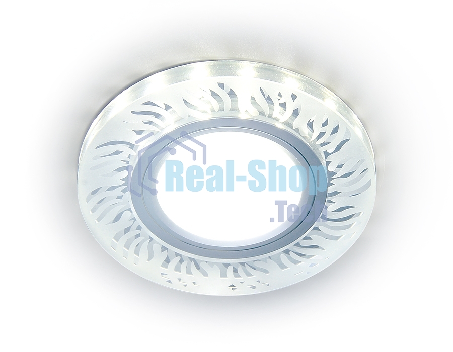 Встраиваемый точечный светильник S217 CL/FR прозрачный/матовый GU5.3+3W(LED WHITE) D90*25