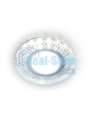 Встраиваемый точечный светильник S217 CL/FR прозрачный/матовый GU5.3+3W(LED WHITE) D90*25