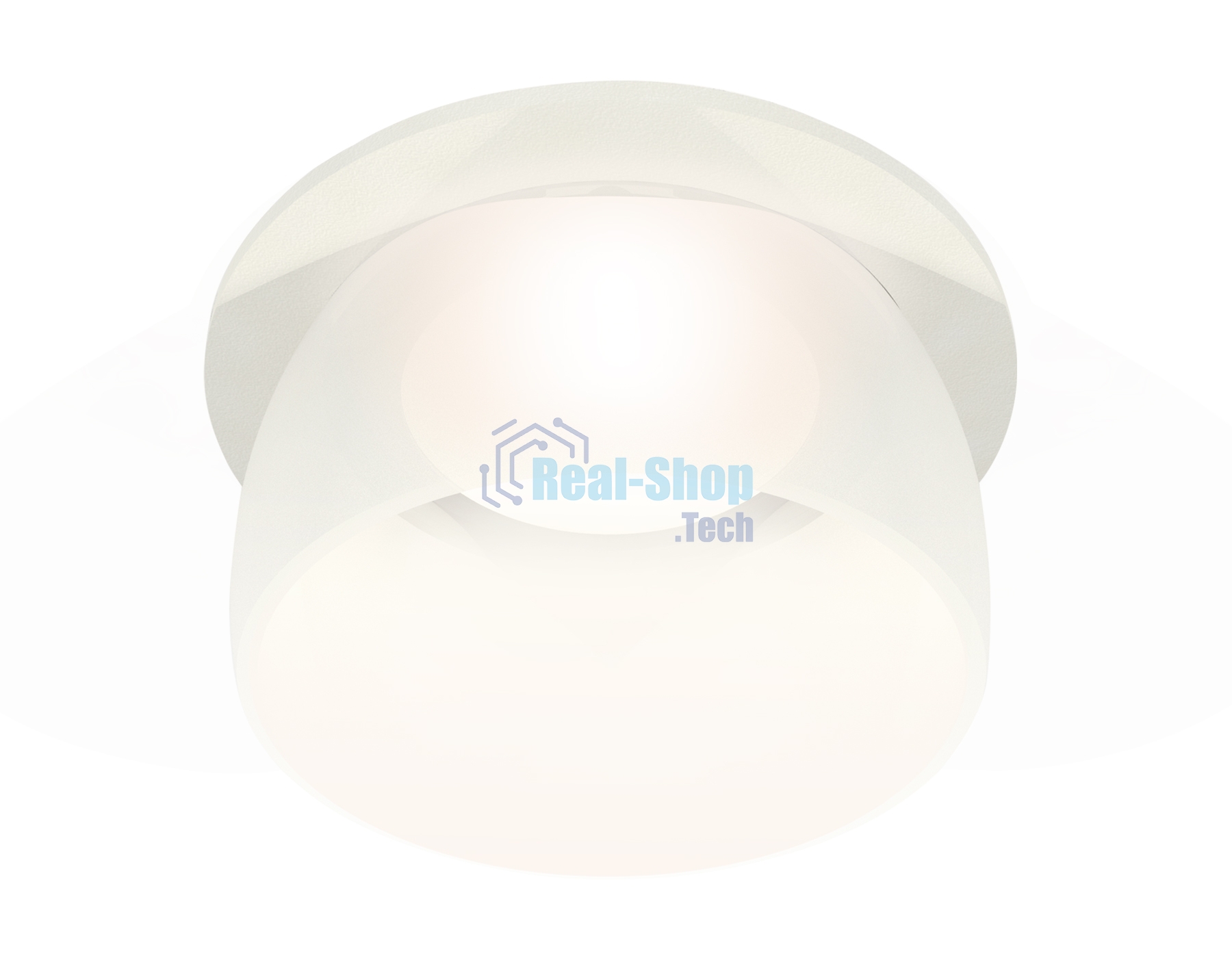 Комплект встраиваемого светильника Ambrella light XC7621047 SWH/FR белый песок/белый матовый MR16 GU5.3 (C7621, N7177)