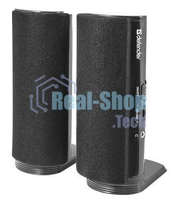 Акустическая система Defender SPK-210 2.0, 2x2W, разъем для наушников 65210