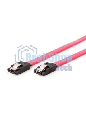 Кабель интерфейсный SATAIII Cablexpert CC-SATAM-DATA-XL, 100 см, 7pin/7pin, защелка, пакет
