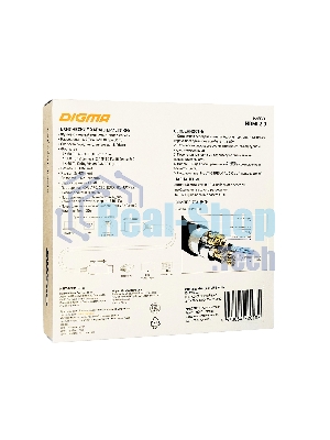 Кабель аудио-видео Digma HDMI 2.0 AOC HDMI (m)/HDMI (m) 30м. позолоченные контакты черный