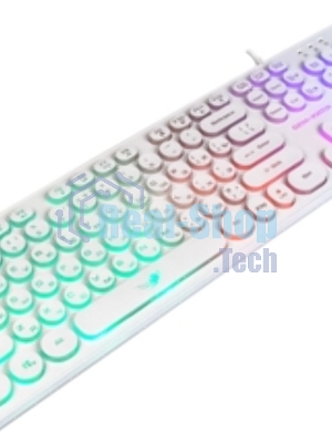 Клавиатура проводная Dialog Gan-Kata KGK-16U BLACK - игровая с RGb-подсветкой, USB, черная