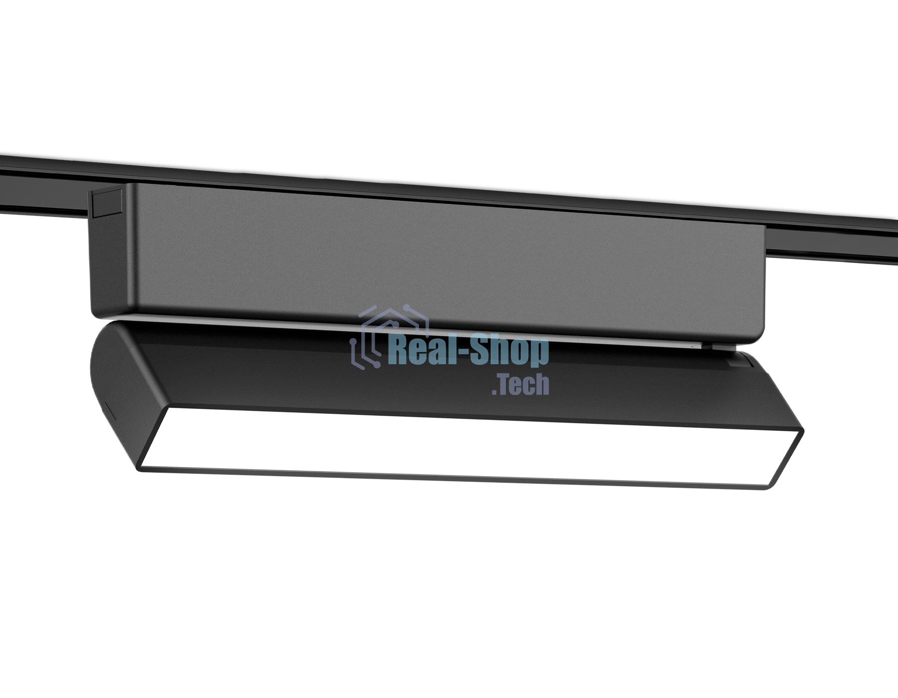 Светильник трековый светодиодный GV1486 BK черный IP20 10W 4200K 48V 230*26*80
