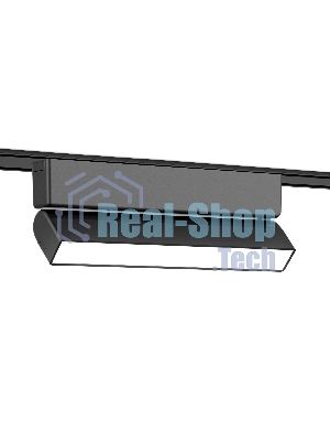 Светильник трековый светодиодный GV1486 BK черный IP20 10W 4200K 48V 230*26*80