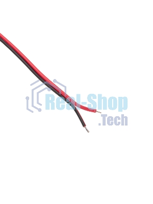 Лента светодиодная Rexant 24В, COB 8Вт/м, 320 LED/м, красный, 8мм, 5м, IP20