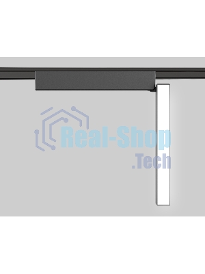 Светильник трековый светодиодный GV1486 BK черный IP20 10W 4200K 48V 230*26*80