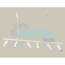 Светильник Ambrella light XB9005130/6 SWH/PSL белый песок/серебро полированное MR16 GU5.3 (С9005, С6301, A2060, N6122)
