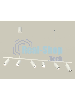 Светильник Ambrella light XB9005130/6 SWH/PSL белый песок/серебро полированное MR16 GU5.3 (С9005, С6301, A2060, N6122)
