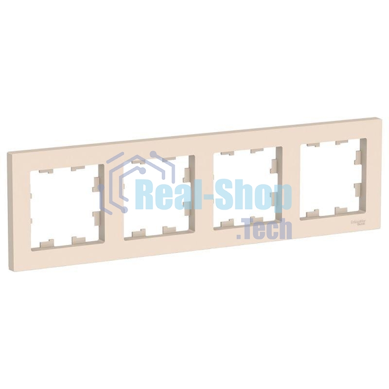 Рамка 4-м AtlasDesign универс. беж. SchE ATN000204
