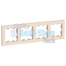 Рамка 4-м AtlasDesign универс. беж. SchE ATN000204