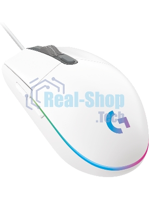 Мышь проводная Logitech G102 LIGHTSYNC белый, 8000 dpi, USB, кнопки - 6