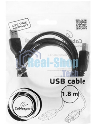 Кабель USB2.0 Cablexpert CCB-USB2-CMAPO1-2MW, Type-C/Lightning, издание Classic 0.1, 3A, 20Вт, 2м, белый, коробка