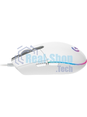 Мышь проводная Logitech G102 LIGHTSYNC белый, 8000 dpi, USB, кнопки - 6