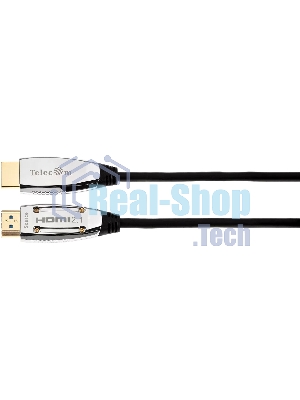 Активный оптический кабель HDMI 19M/M,ver. 2.1, 8K@60 Hz 20m Telecom TCG2120-20M