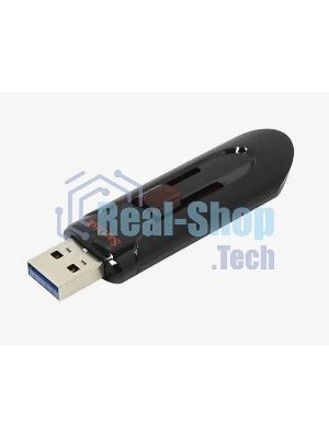 Флешка USB SanDisk CZ600 Cruzer Glide (SDCZ600-016G-G35), 16Gb, USB 3.0, R/W 100/30, черный/красный