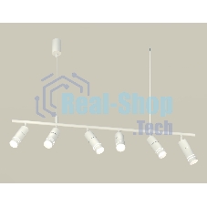 Светильник Ambrella light XB9005150/6 SWH/FR/PSL белый песок/белый матовый/серебро полированное MR16 GU5.3