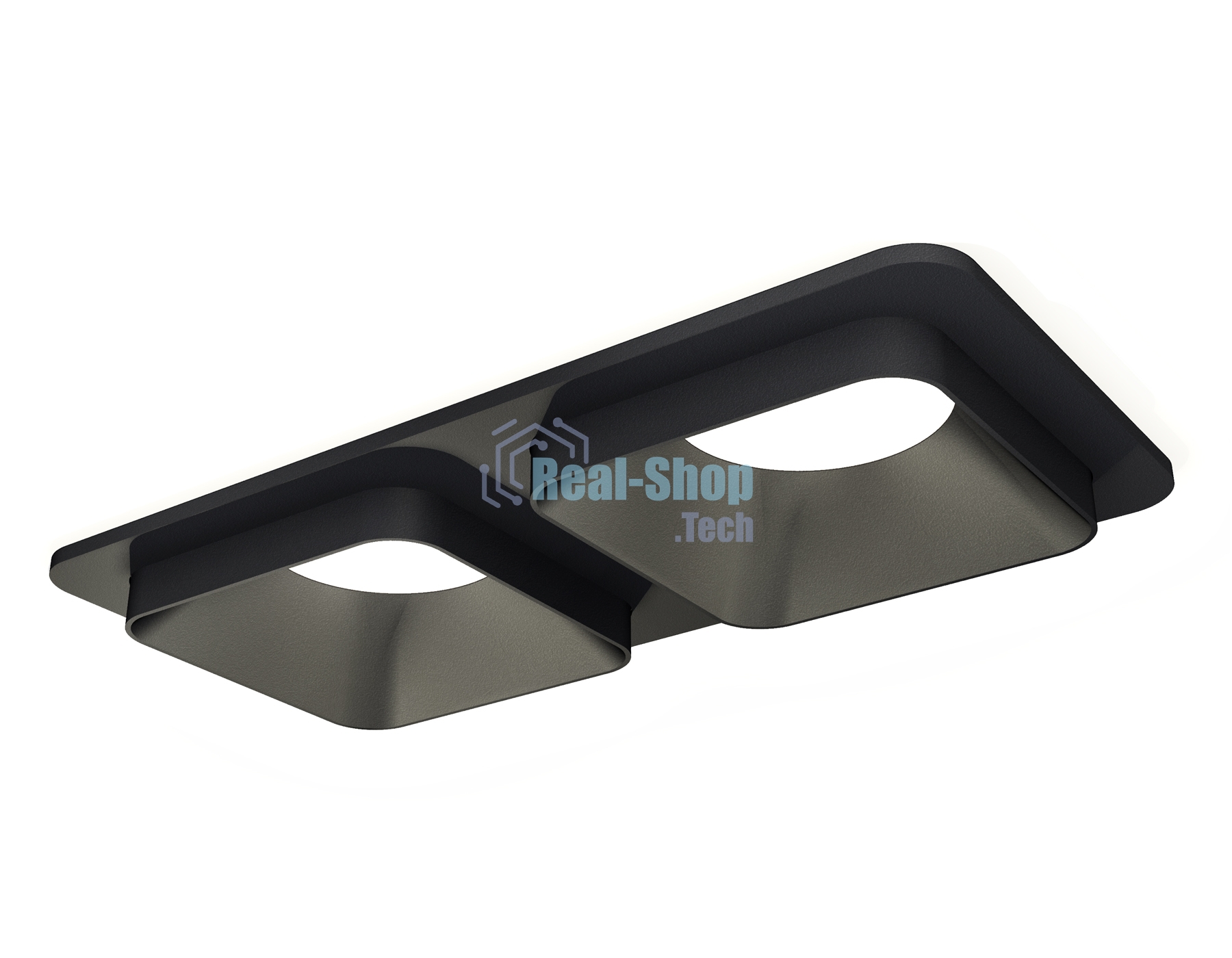 Комплект встраиваемого светильника Ambrella light XC7906002 SBK черный песок MR16 GU5.3 (C7906, N7702)